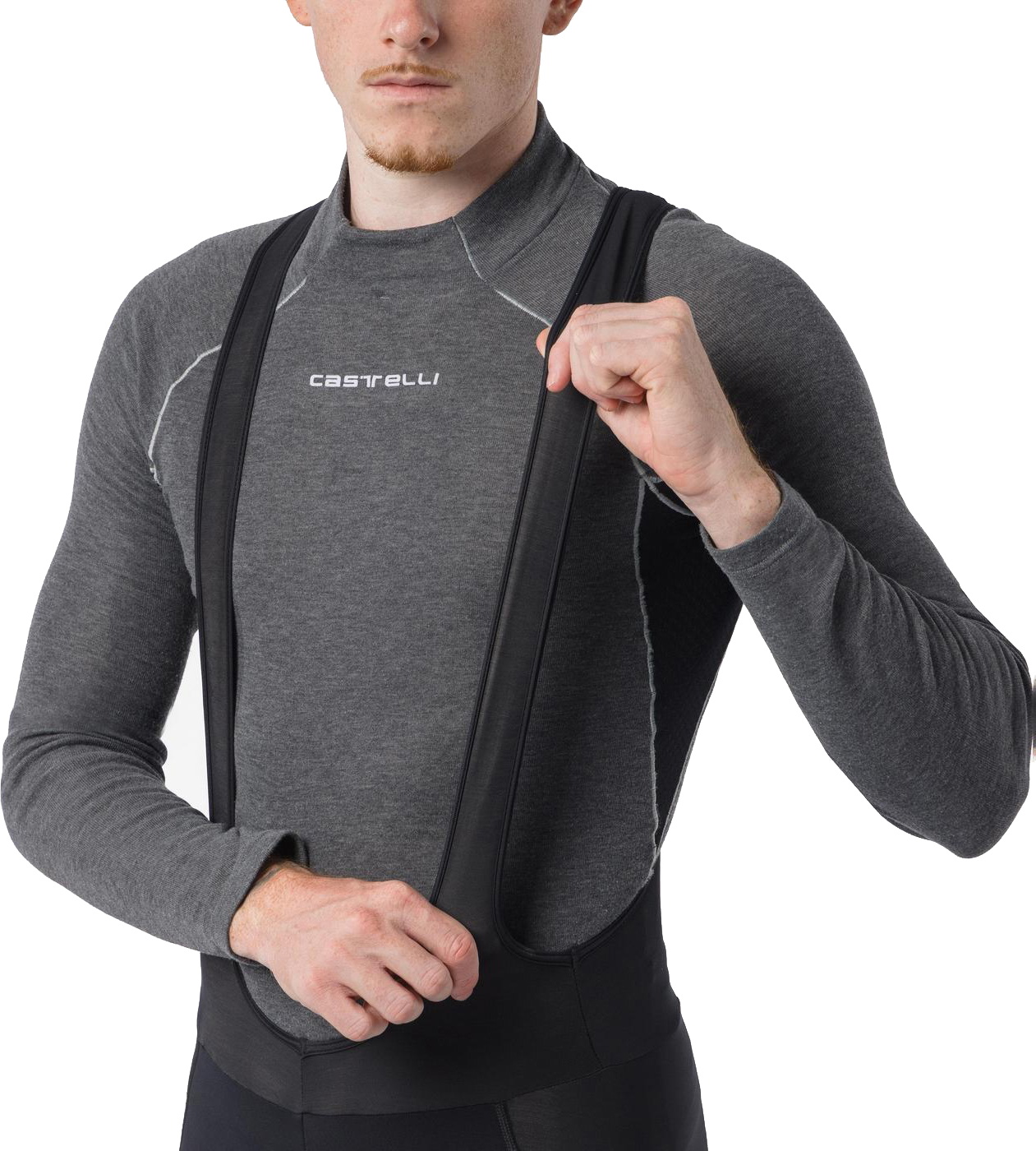 Beklædning - Cykelbukser - Castelli ENTRATA 2 WIND Bibtight - Black