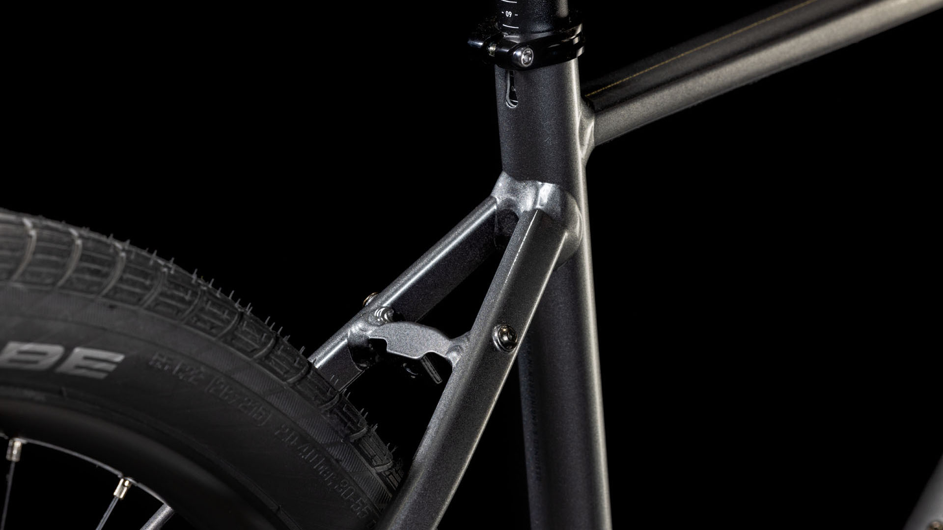 Cykler - Herrecykler - Cube Hyde ONE 2025 - Graphite 'n Black
