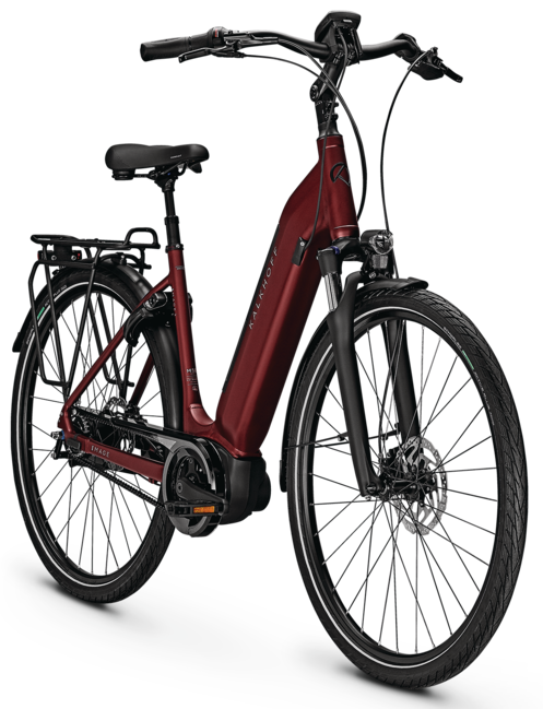 Cykler - Elcykler - Kalkhoff IMAGE 3.B EXCITE Dame 2021 - Rød