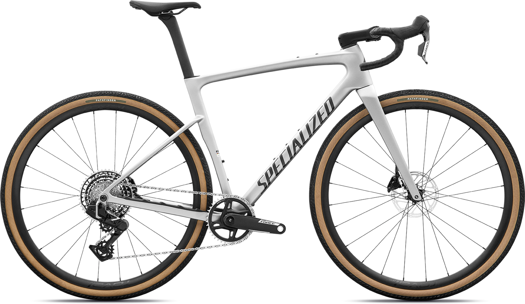Specialized Crux 5 Expert SRAM Force XPLR 2027 - Shadow Silver/Obsidian Metallic Specialized Crux 5 Expert SRAM Force XPLR 2027 - Shadow Silver/Obsidian Metallic