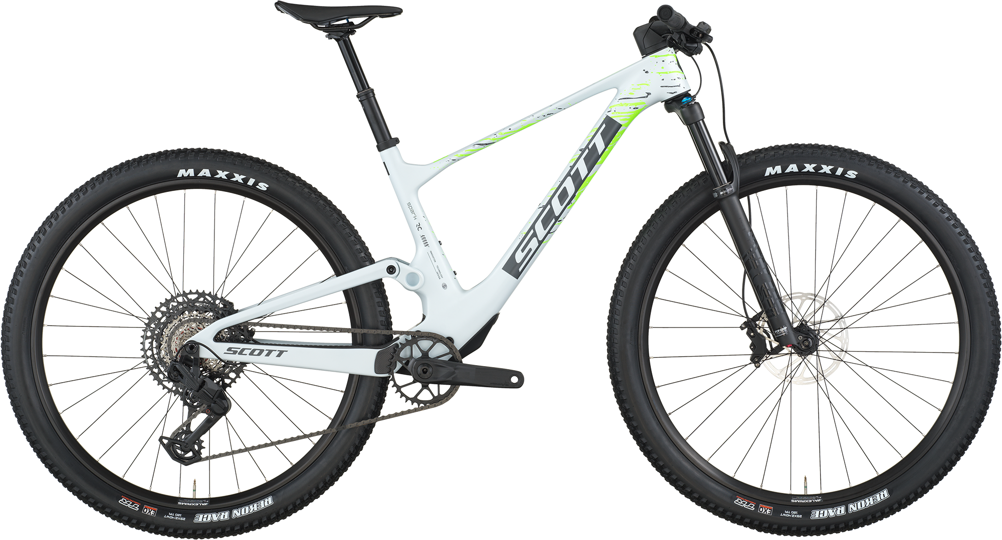 Cykler - Mountainbikes - Scott Spark RC Comp 2026 - Cumulus White