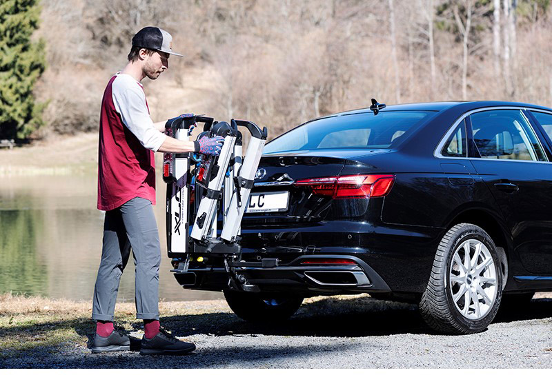 Tilbehør - Cykelholdere - Cykelholder til elcykel - XLC Almada Work-E Xtra Foldbar Cykelholder (Elcykel Kompatibel)