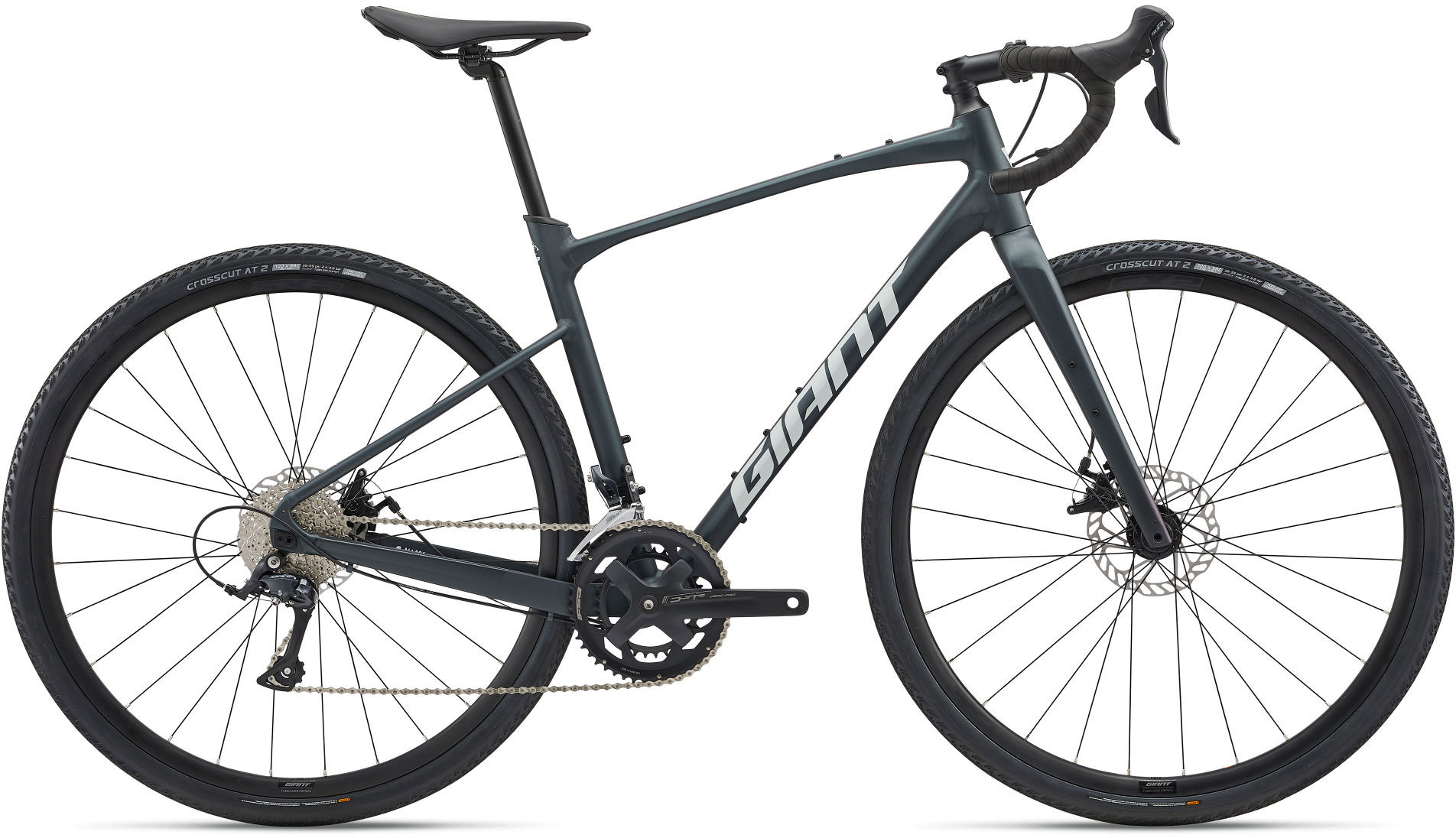 Cykler - Racercykler - Giant Revolt 2 2025 - Asphalt Green
