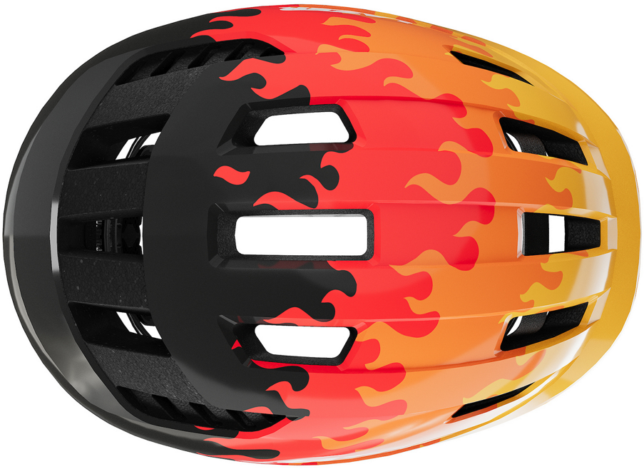 Beklædning - Cykelhjelme - Lazer J1 Kineticore cykelhjelm - Flames