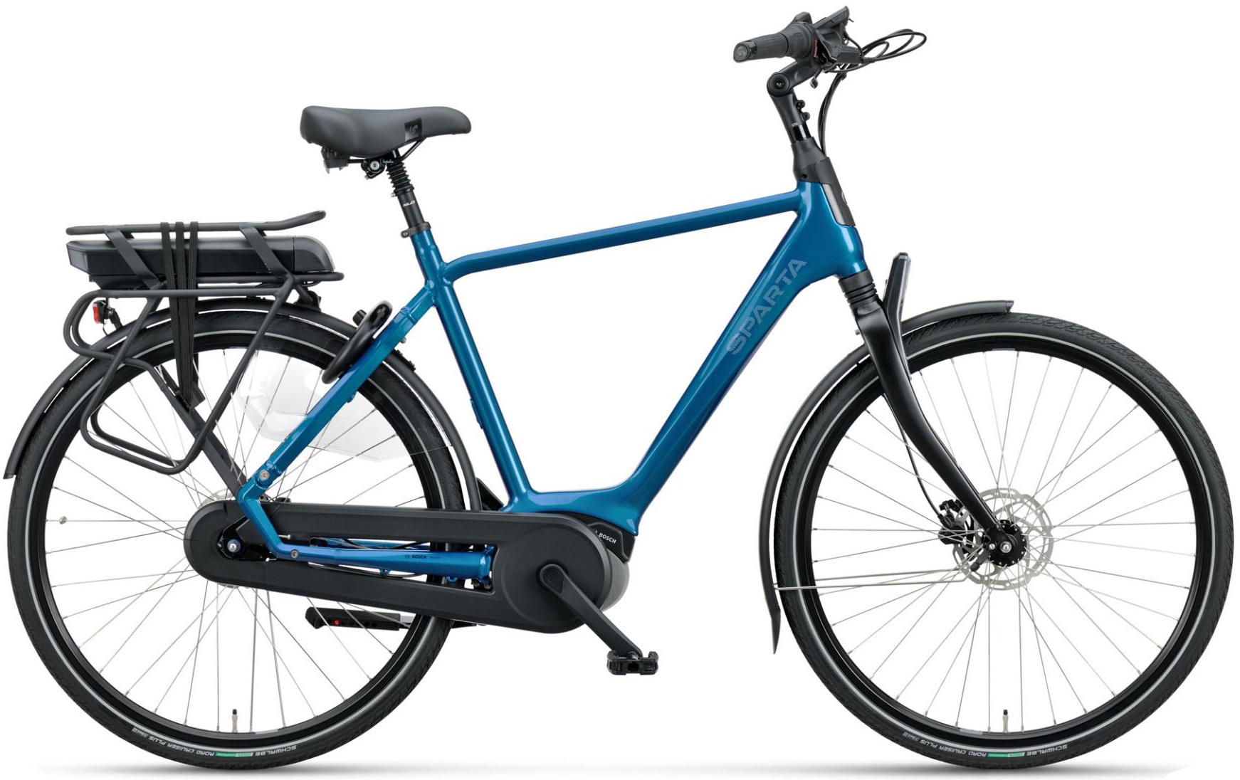 Cykler - Elcykler - Sparta A-Shine Energy DK M7B Dame 2023 - Grå