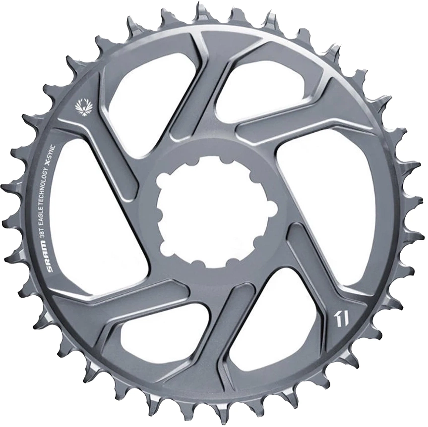SRAM X-SYNC 2 Klinge 38T Direct Mount 3mm Offset Boost 1x 12 speed Sort