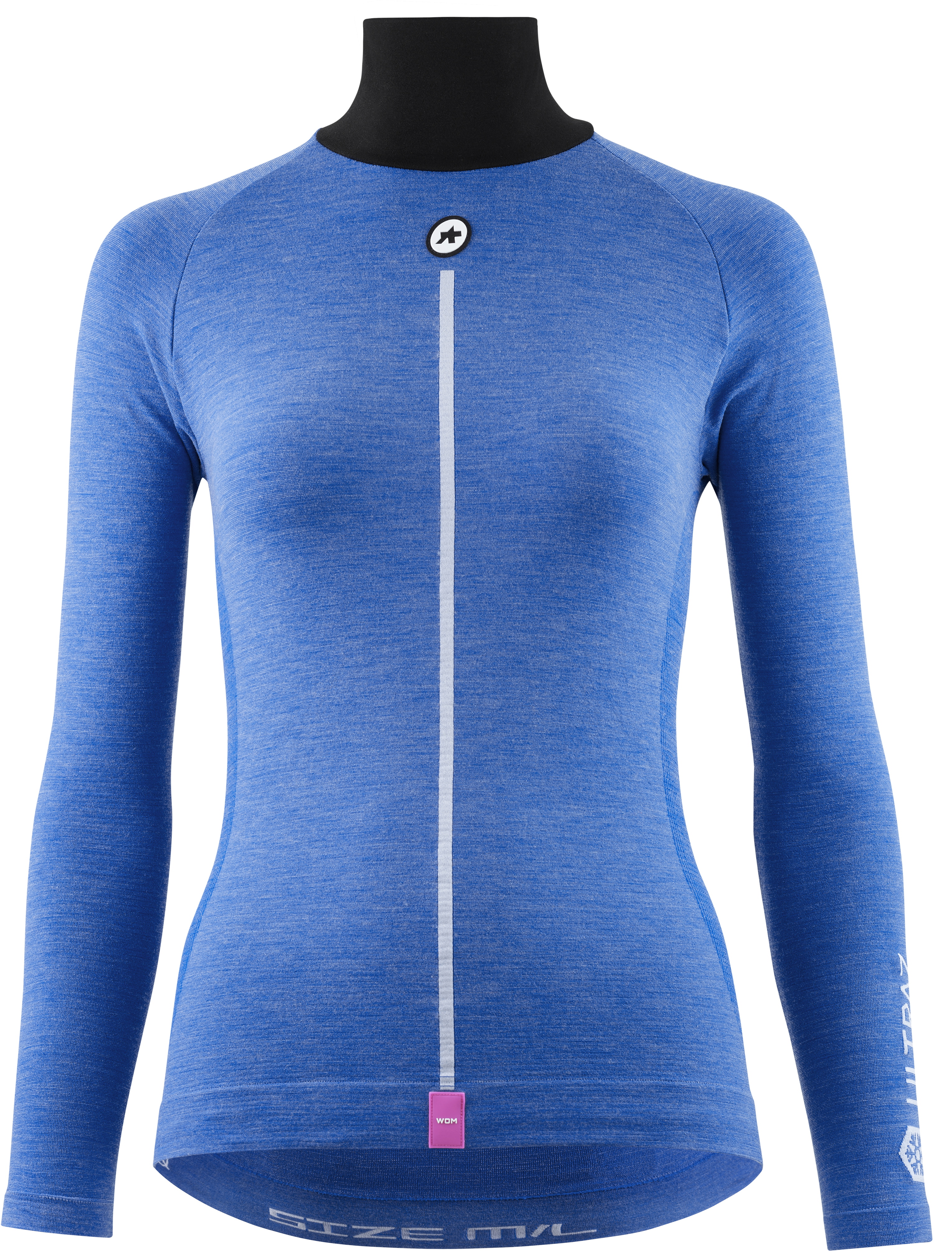 Beklædning - Baselayer / Undertøj - Assos Women’s UZ 3/3 Longsleeve SkinLayerP1 - Calypso Blu