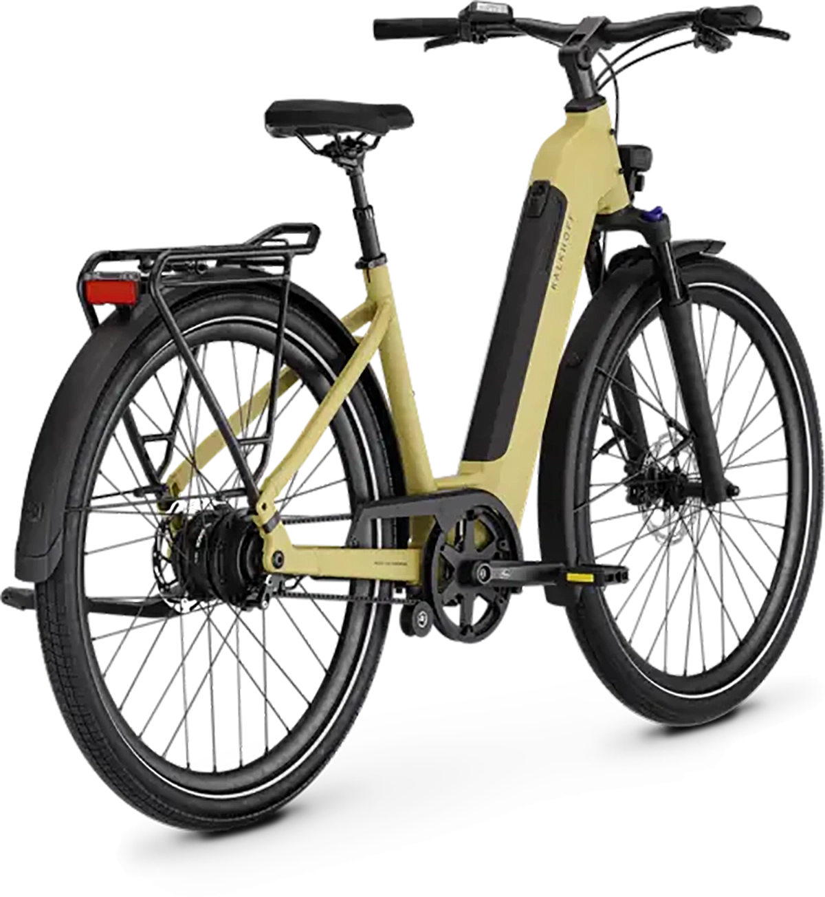 Cykler - Elcykler - Kalkhoff Image 1 Advance 540wh Dame 2027 - Acaciayellow Matt