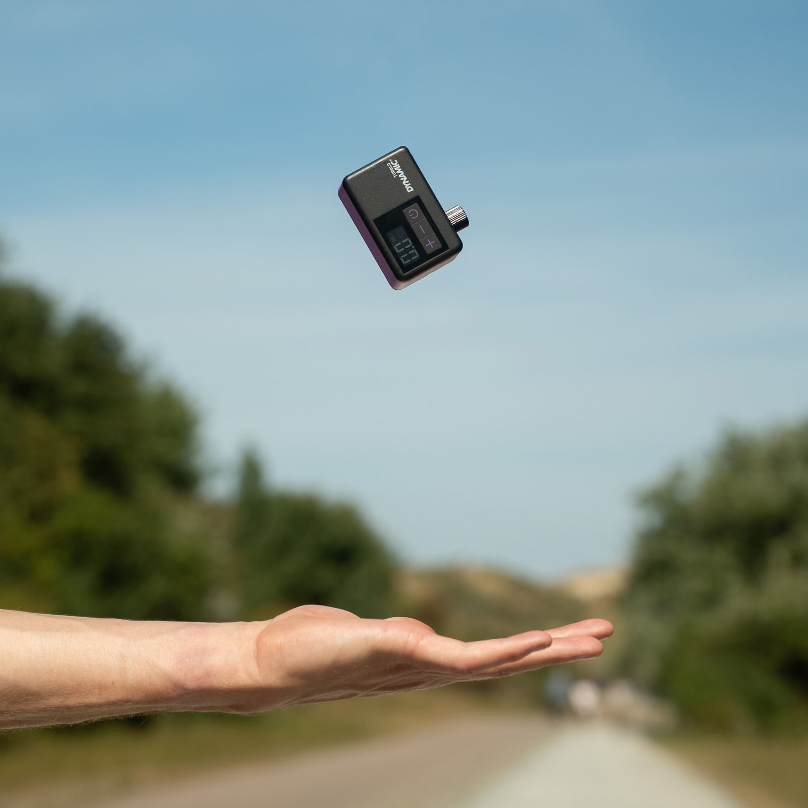 Tilbehør - Cykelpumper - Dynamic Turblo E-PUMP Elektronisk Minipumpe