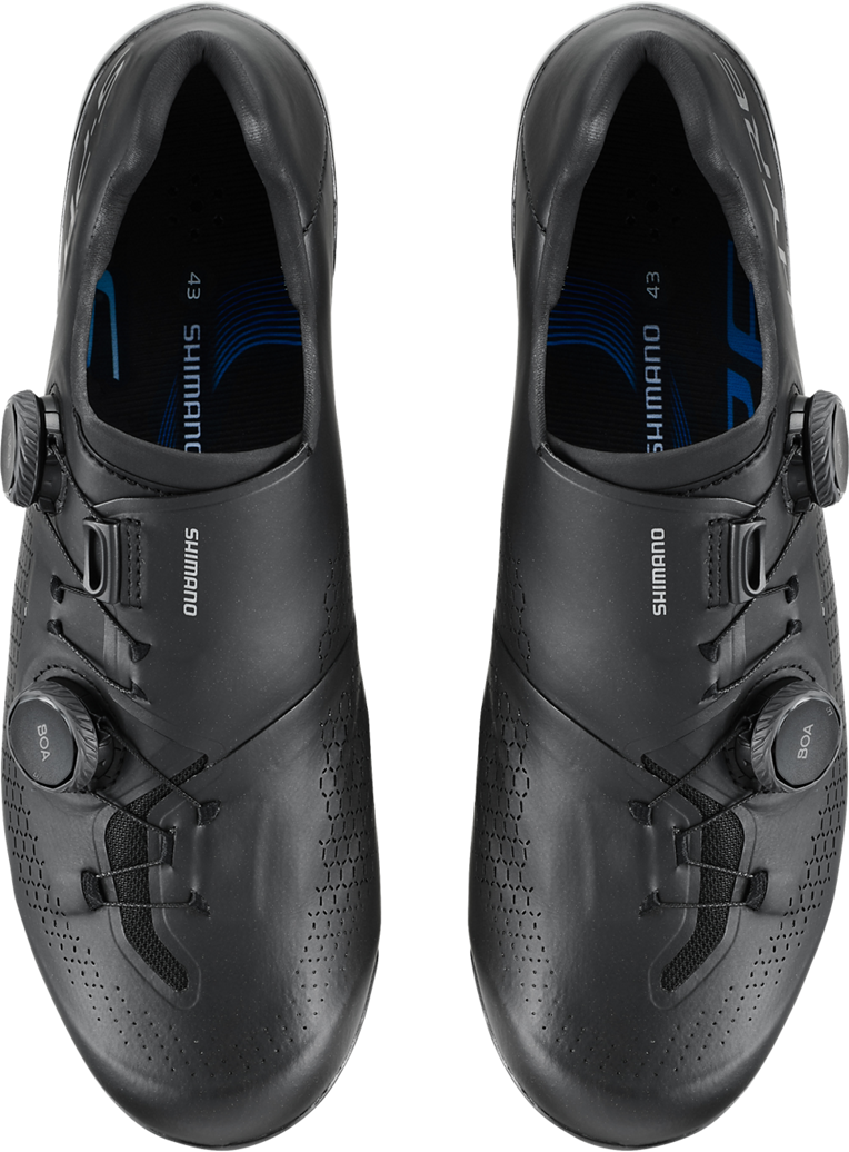 Beklædning - Cykelsko - Shimano S-Phyre RC910 SPD-SLR Race Sko Wide (Bred) - Black