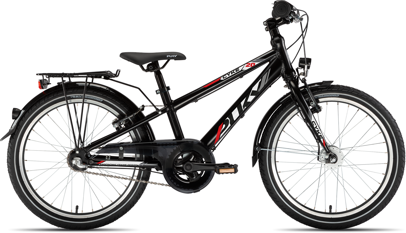 Cykler - Børnecykler - PUKY CYKE 20-3 3g 20" Dreng, Sort