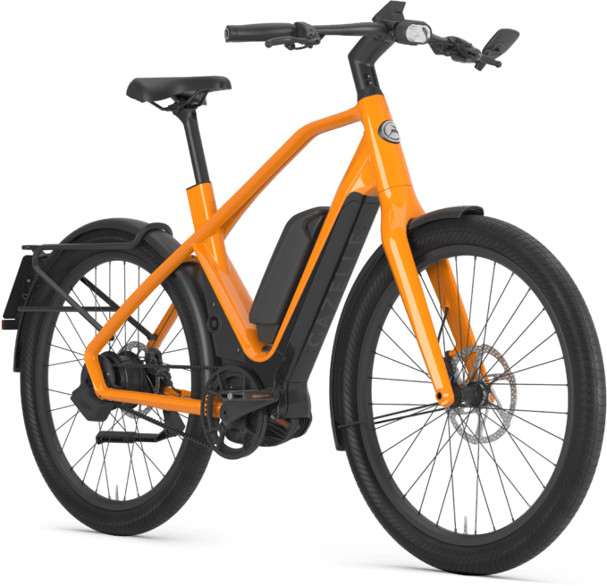 Cykler - Elcykler - Gazelle No1 1125Wh Speed Pedelec 45 km/t - Orange