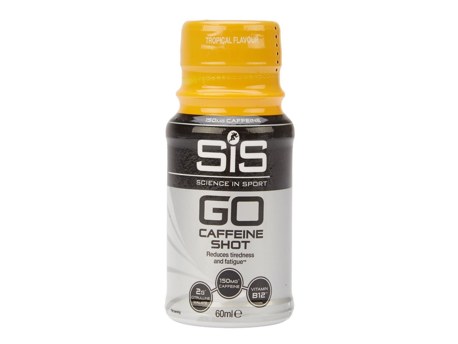 Tilbehør - Energiprodukter - Energigel - SIS GO Koffein Shot Tropical - 60ml