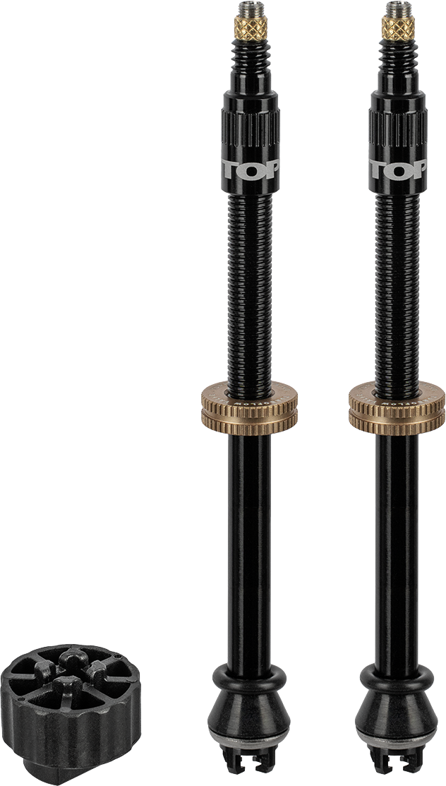 Topeak TurboFlow Tubeless Ventilsæt 80mm