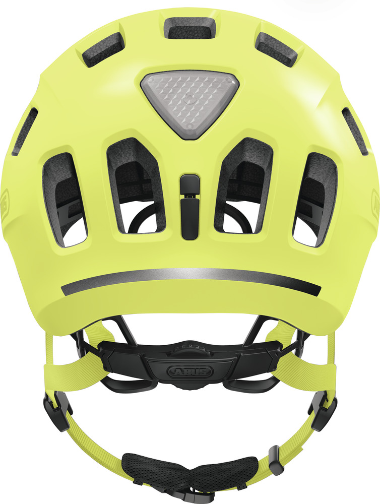 Beklædning - Cykelhjelme - Abus Youn-I 2.0 m. LED lys - Mono Yellow
