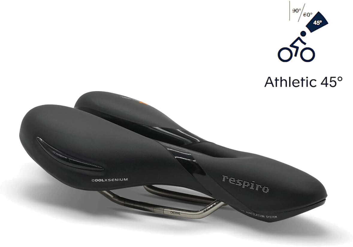 Tilbehør - Cykelsadel - Selle Royal Respiro (Atlethic) Sadel