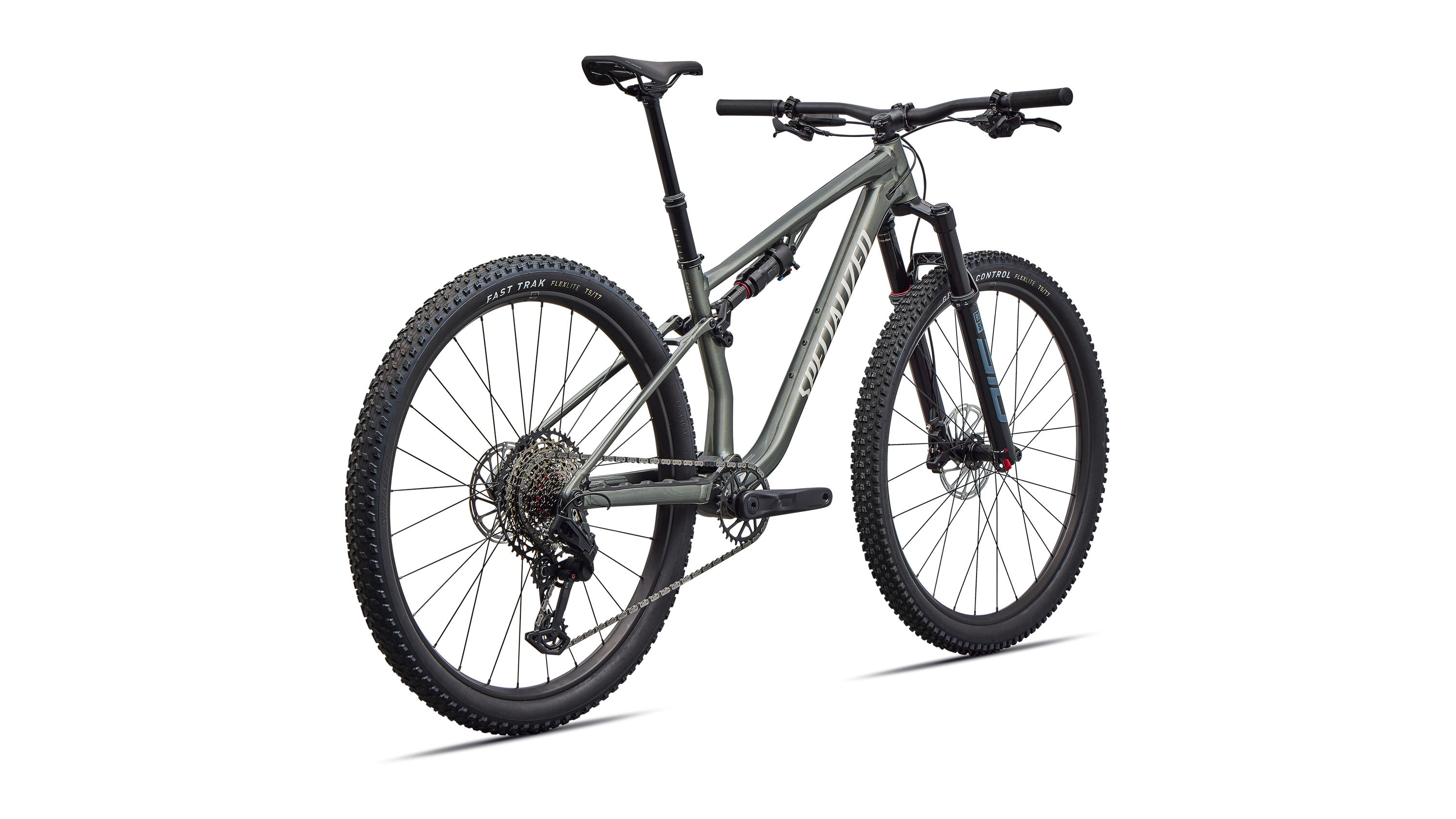 Cykler - Mountainbikes - Specialized Chisel Comp 2026 - Gloss Red Tint Over Silver Dust