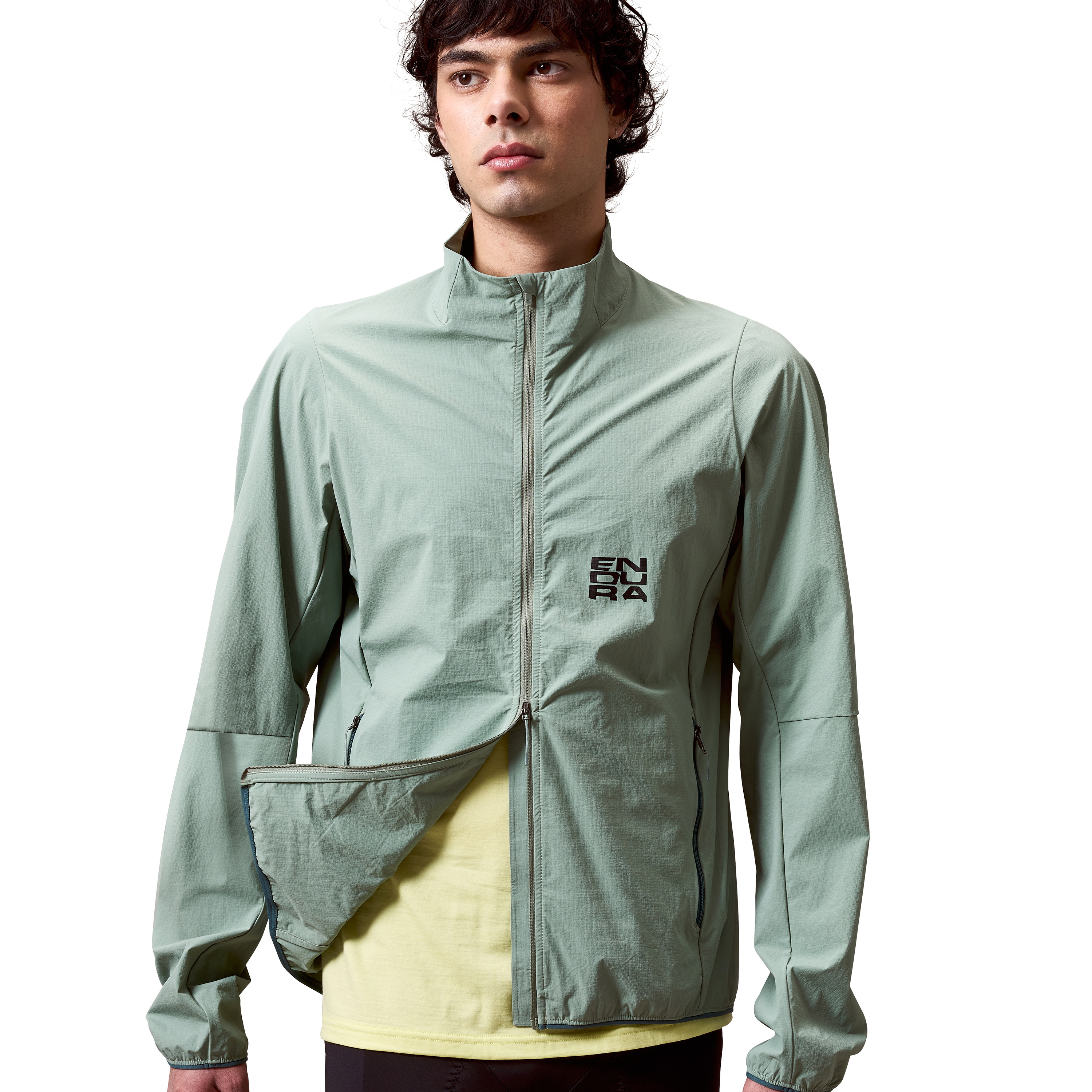 Beklædning - Regntøj & Vindtøj - Endura AllTrack Ride Packable Jacket - Sage Green