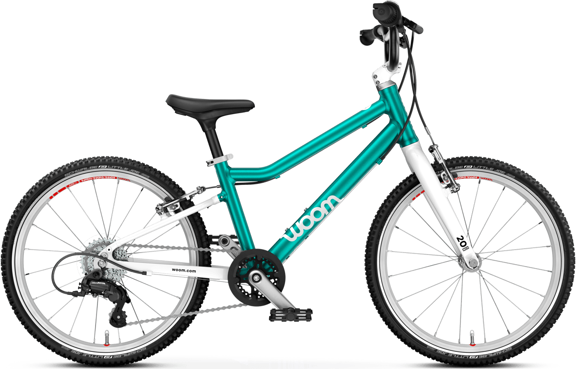 Woom GO 4 – Metallic Turquoise