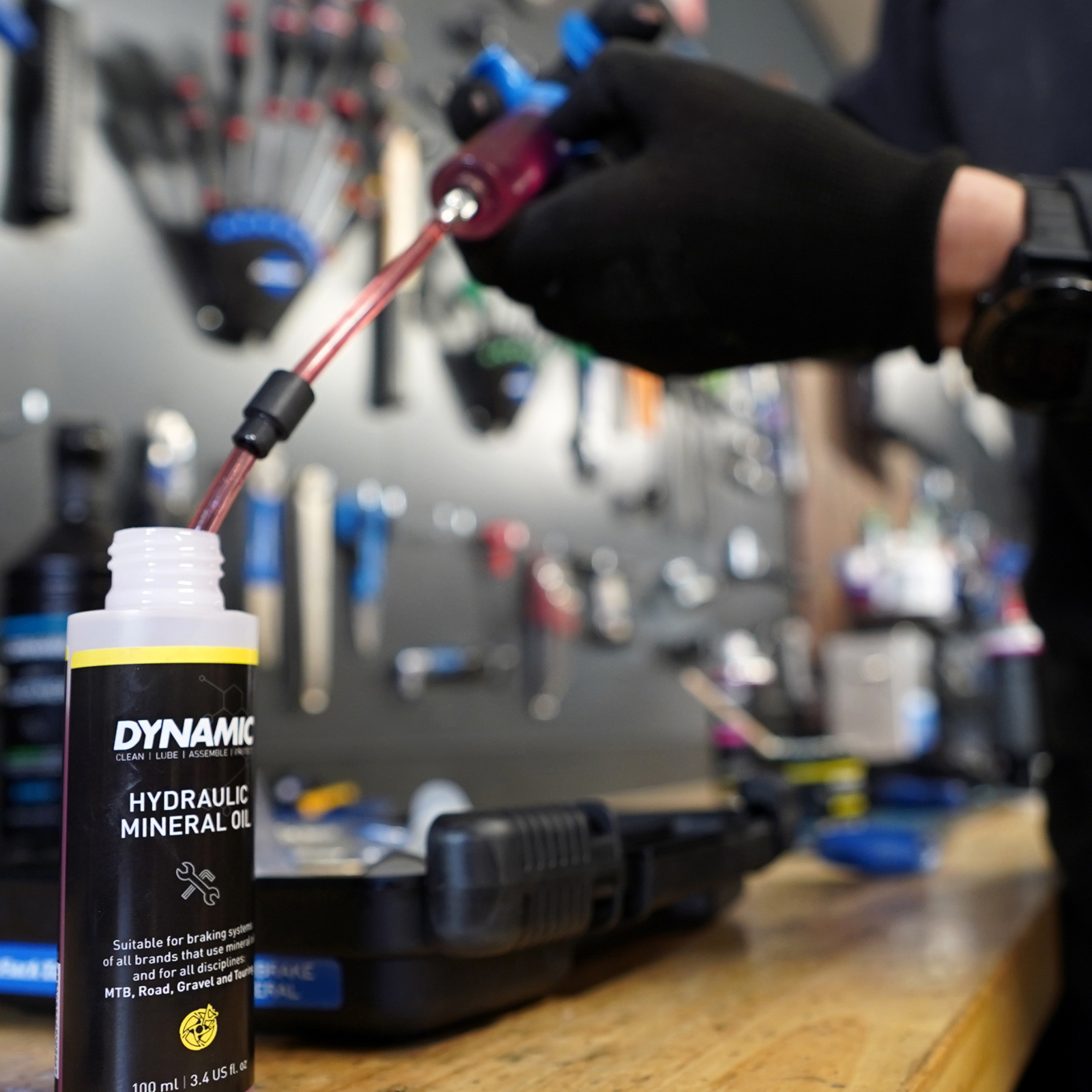 Tilbehør - Olie / Fedt - Dynamic Hydraulic Mineral Oil 100ml