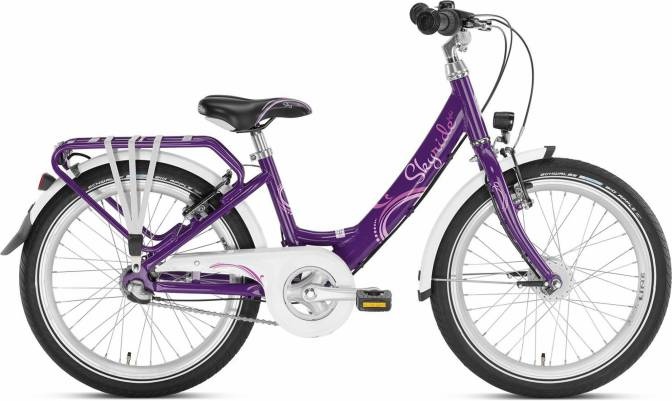 Cykler - Børnecykler - PUKY Skyride 20-3 ALU Light 20" - Lilla