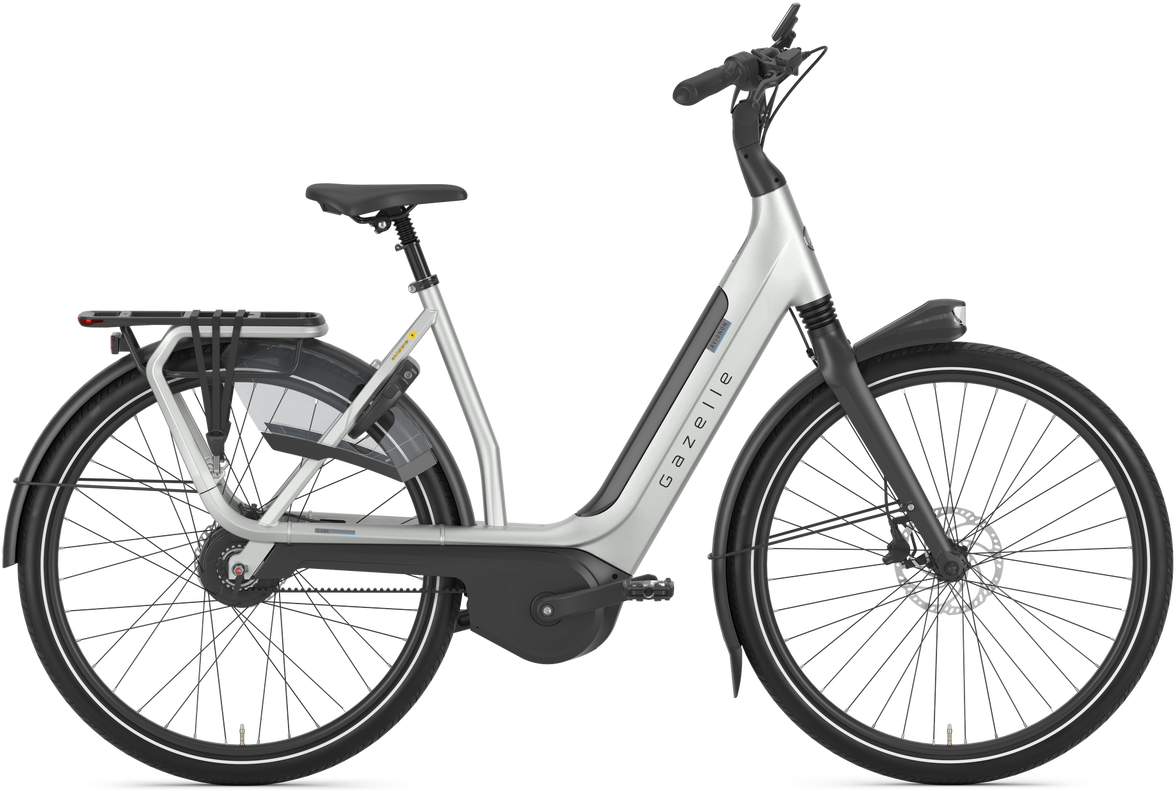 Cykler - Elcykler - Gazelle Avignon C380 HMB Dame 2024 - Pebble Greymatte