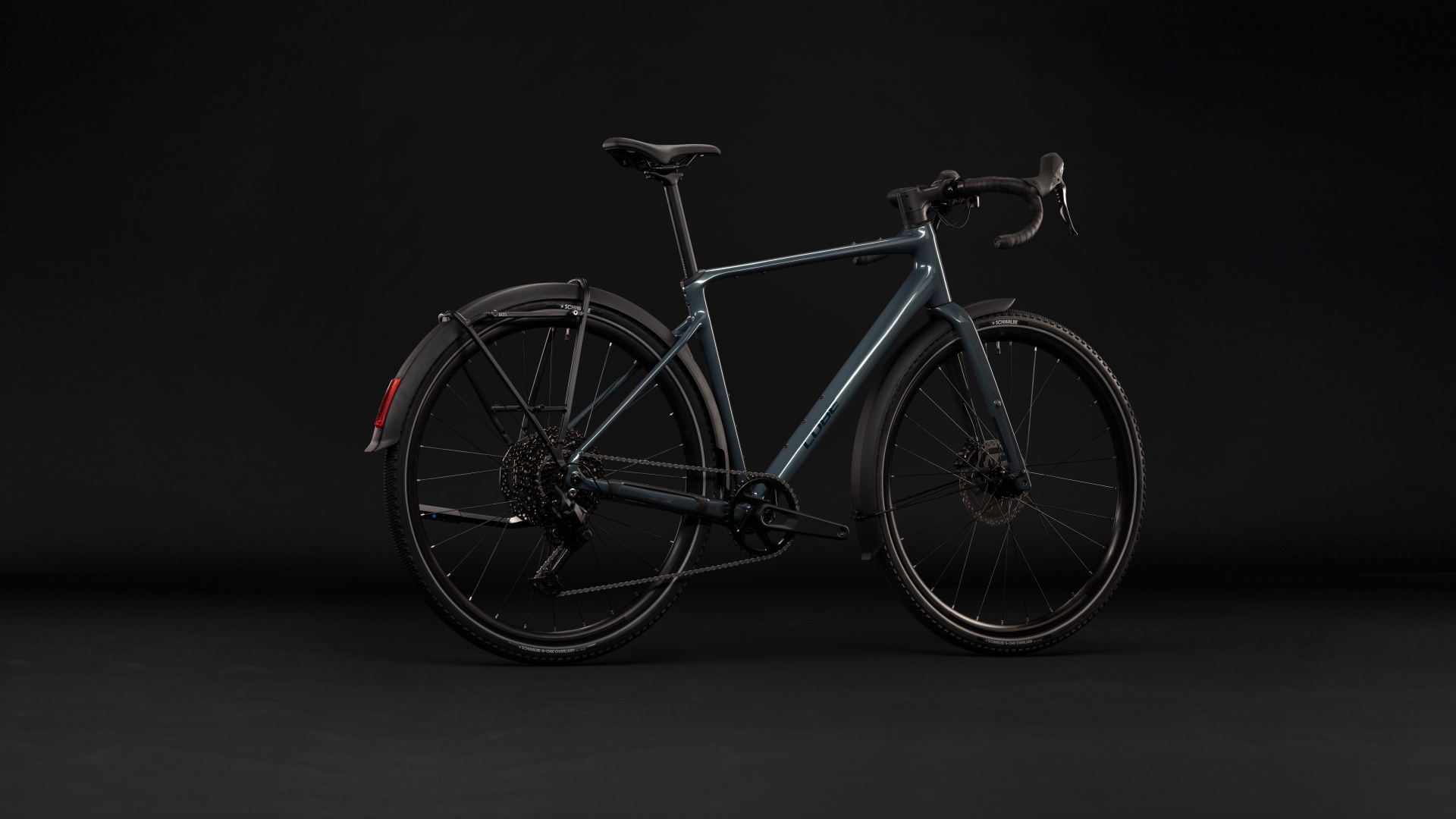 Cykler - Gravel cykler - Cube Nuroad Pro FE (Fully Equipped) 2027 - Taiga´n´Blue