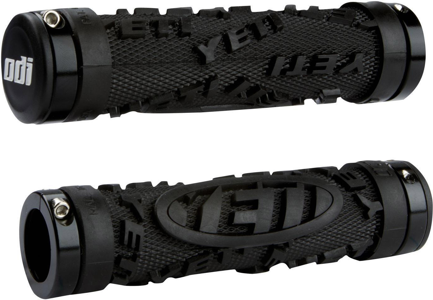 ODI Yeti Hardcore Lock-On MTB Greb 130mm - Black m. sorte klemringe