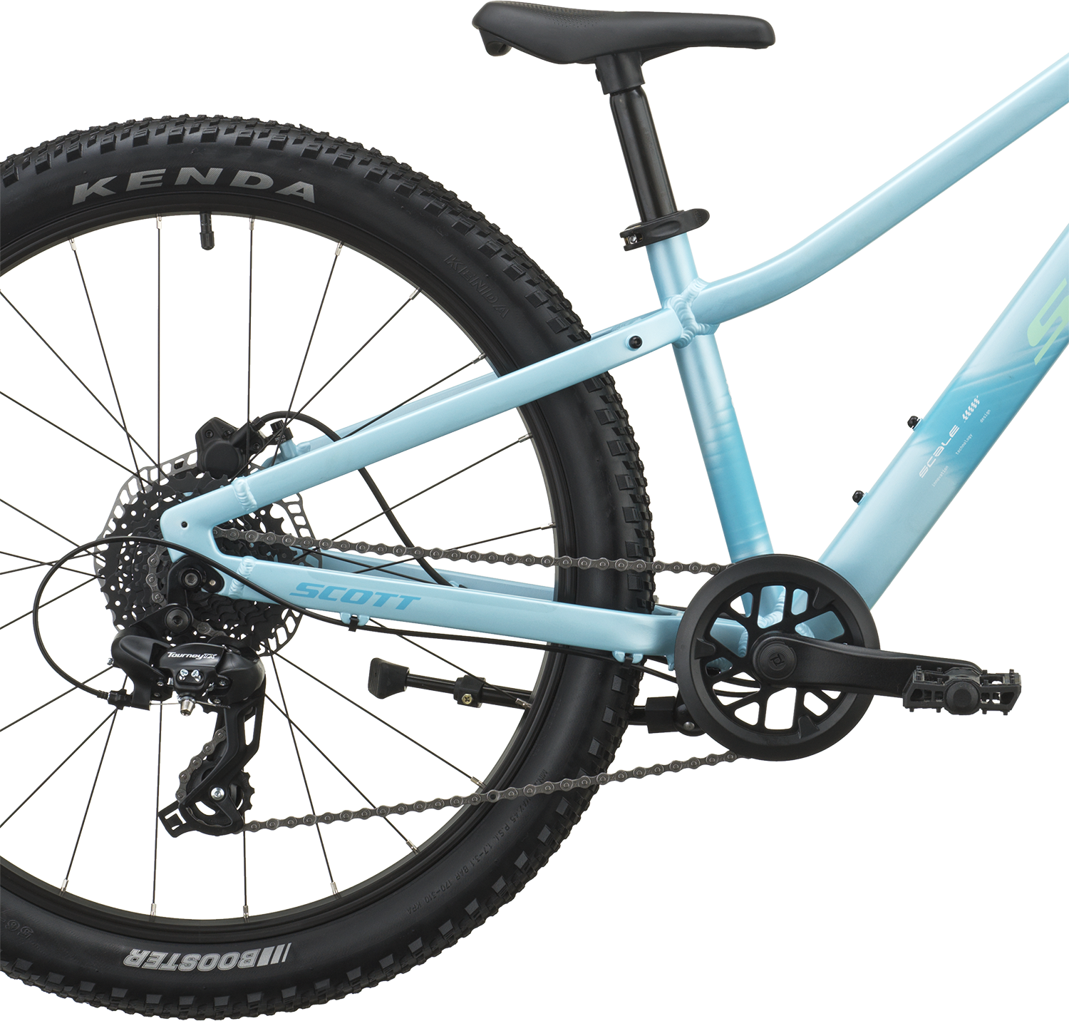 Cykler - Børnecykler - Scott Scale 400 2027 - Tropical Blue