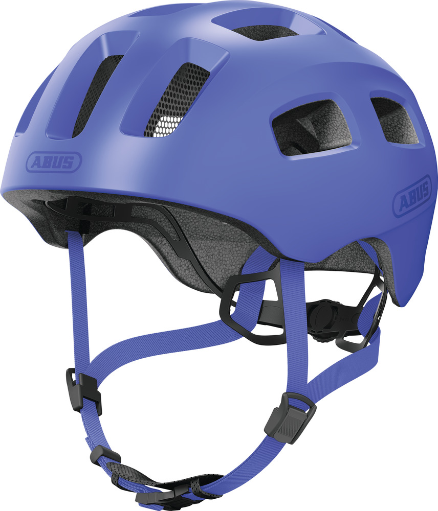 Beklædning - Cykelhjelme - Abus Youn-I 2.0 m. LED lys - Mono Blue