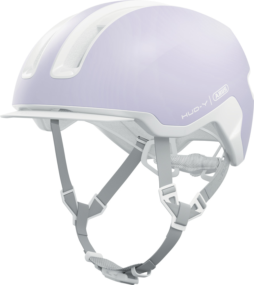 Beklædning - Cykelhjelme - Abus Hud-Y m. LED - Pure Lavender