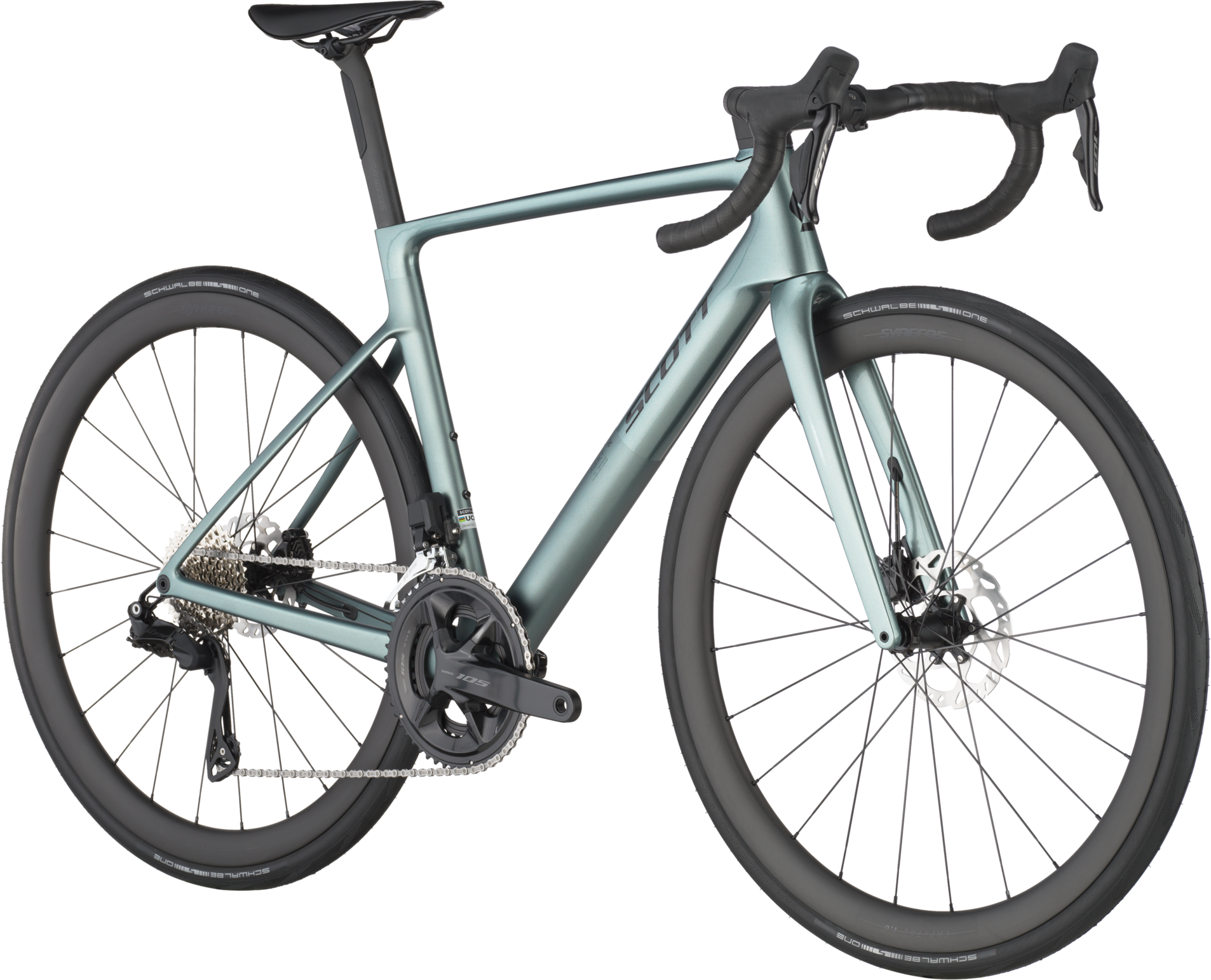 Cykler - Racercykler - Scott Addict RC 30 2025 - Whale Grey