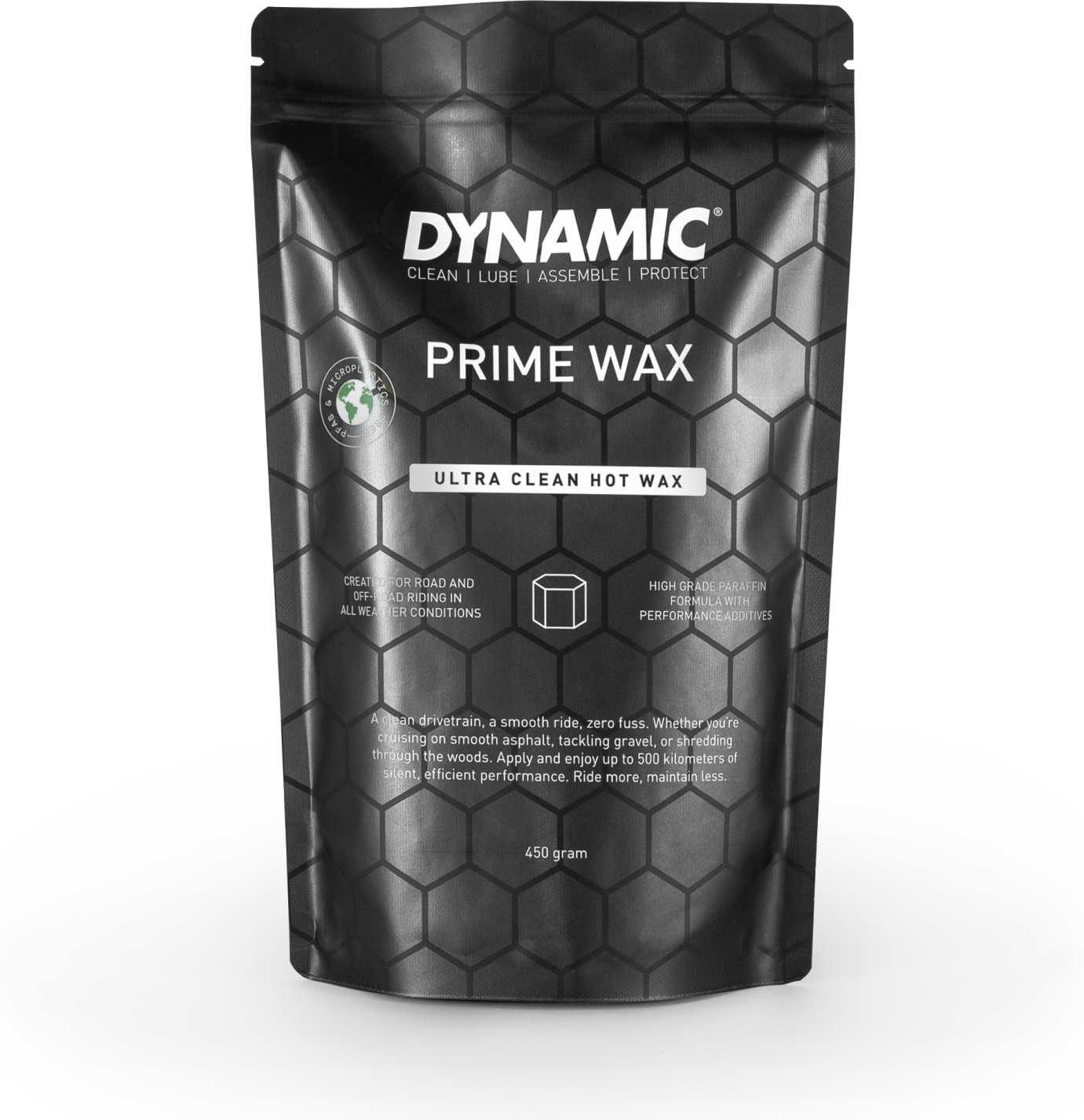 Dynamic Prime Wax Hot Wax 450g (PFAS- & microplastics-free)