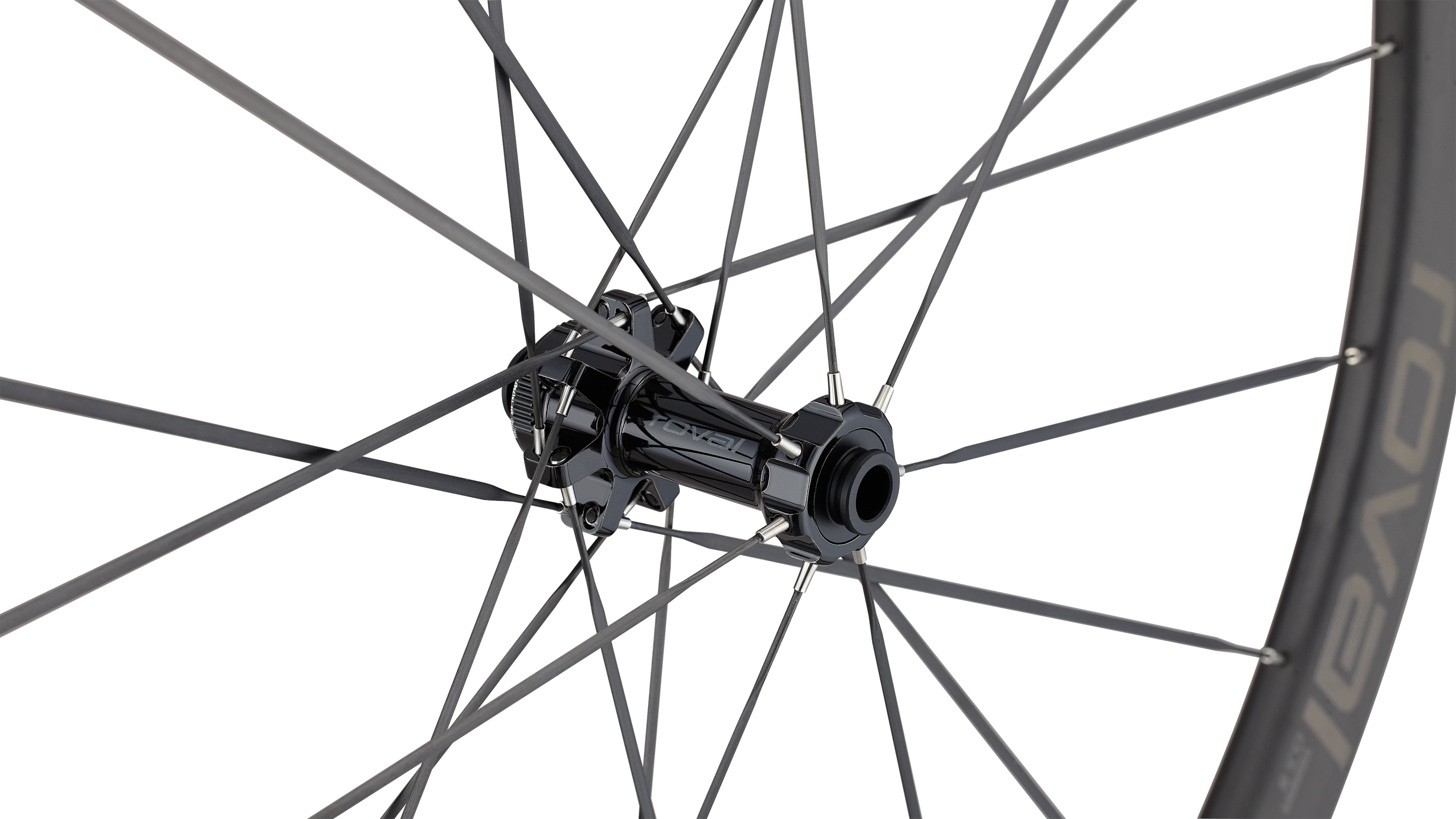 Reservedele - Hjulsæt - Roval Terra CLX III 700c Rear - Satin Carbon/Gloss Black
