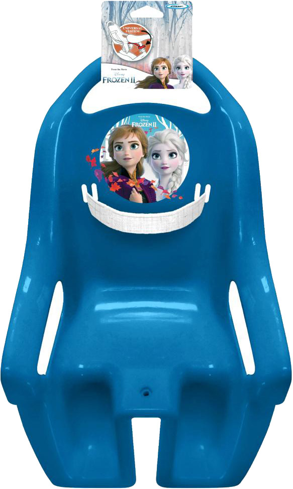 Tilbehør - Cykelstole - Disney Frost 2 Dukkestol Bag/Front - Blå