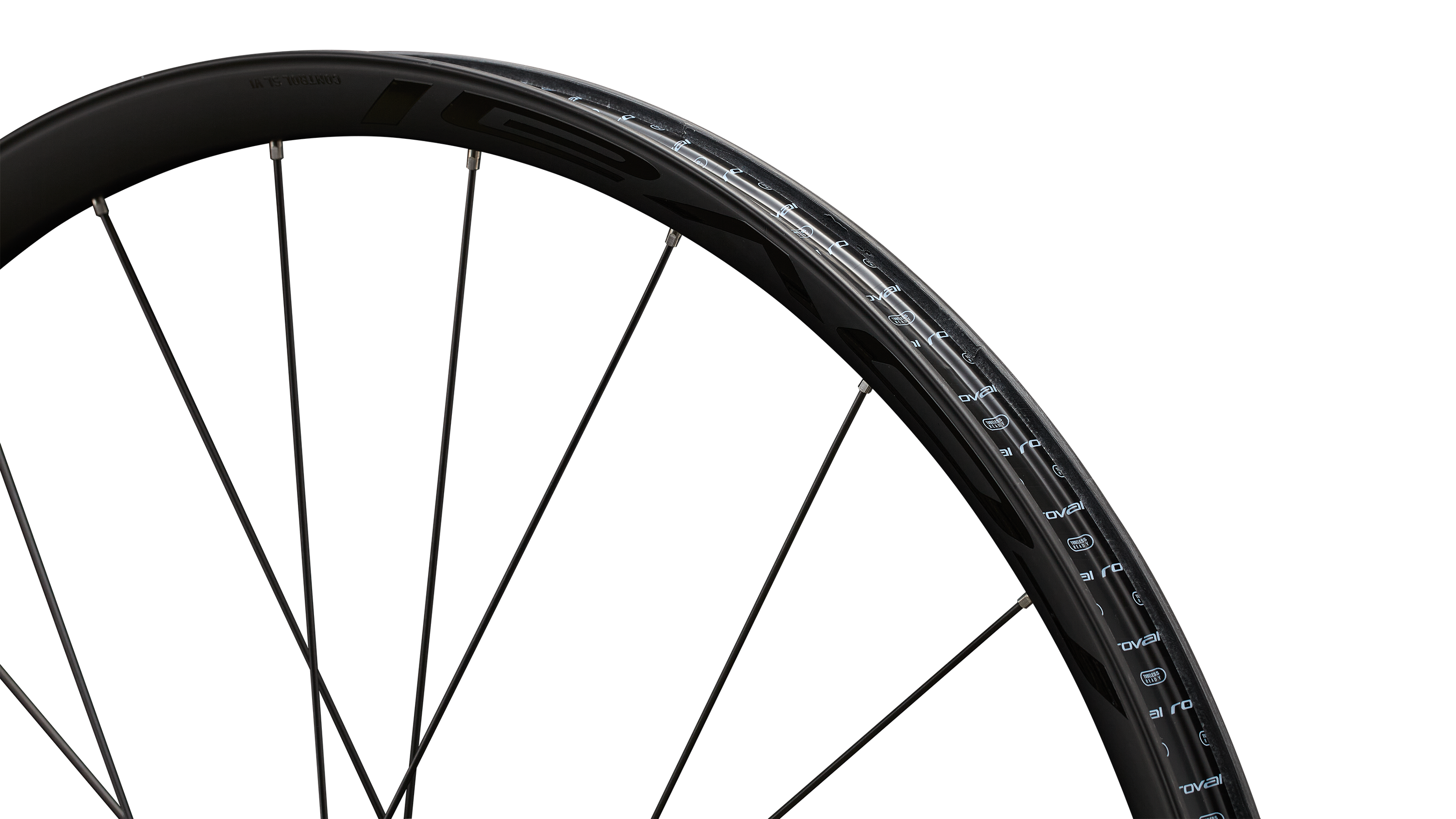 Reservedele - Hjulsæt - Roval Control SL VI Solix 29 Rear 24H - Satin Carbon/Gloss Black