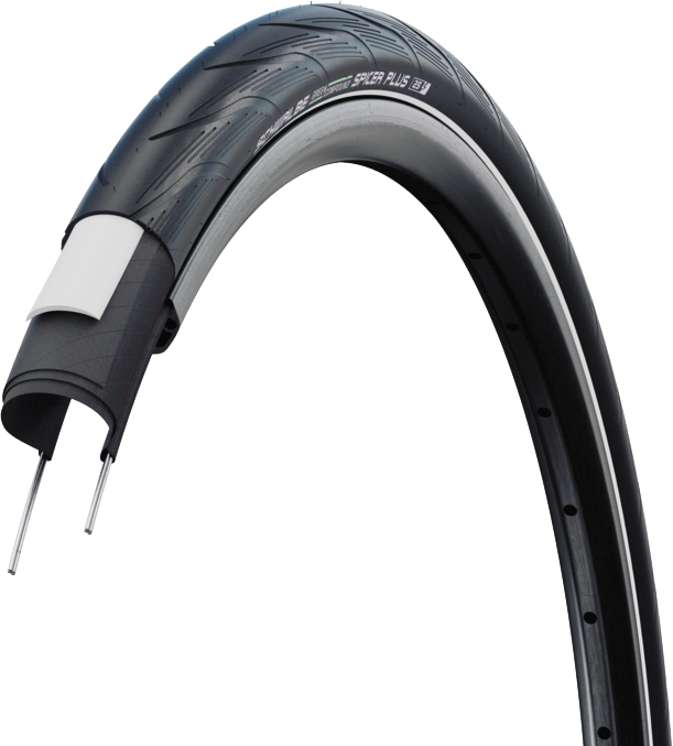 Schwalbe Spicer Standard 700x30c - Sort Schwalbe Spicer Standard 700x30c - Sort