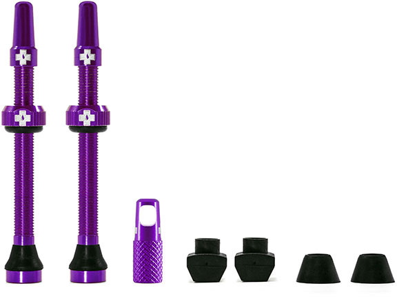 Muc-Off Tubeless Valve / Ventil Kit - 60 mm - Purple