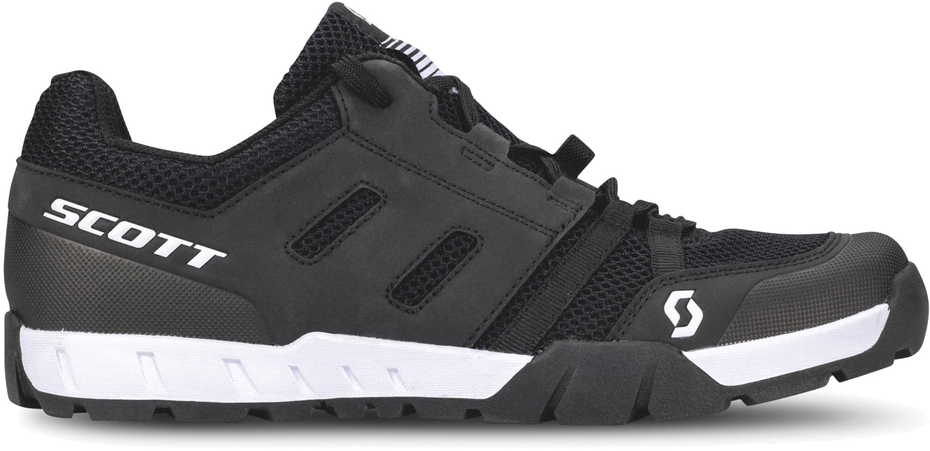 Beklædning - Cykelsko - Scott Sport Crus-r Flat Lace Cykelsko - Black/White