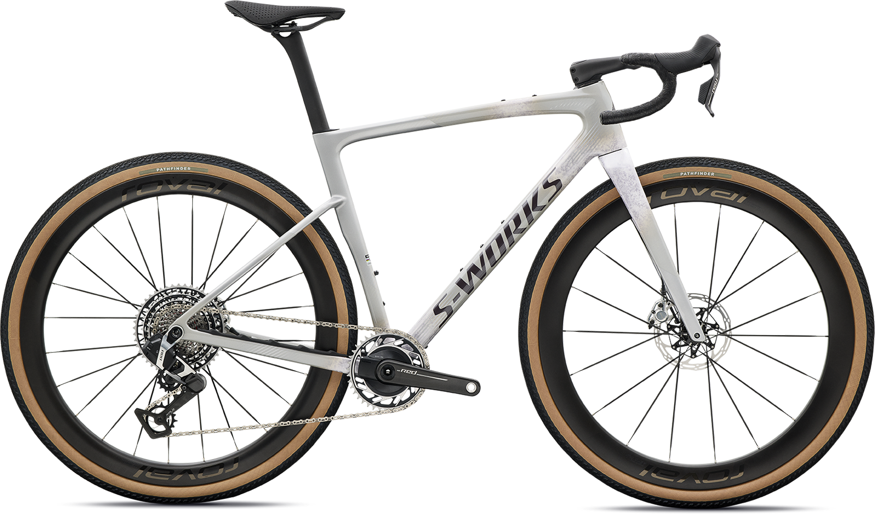 Specialized S-Works Crux 5 SRAM RED XPLR 2027 - Silver Dust/Amethyst Frost/Nebula Metallic