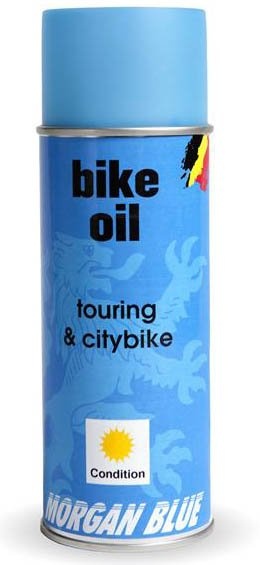 Billede af Morgan Blue Bike Oil Touring & City 400ml spray hos Cykelexperten.dk