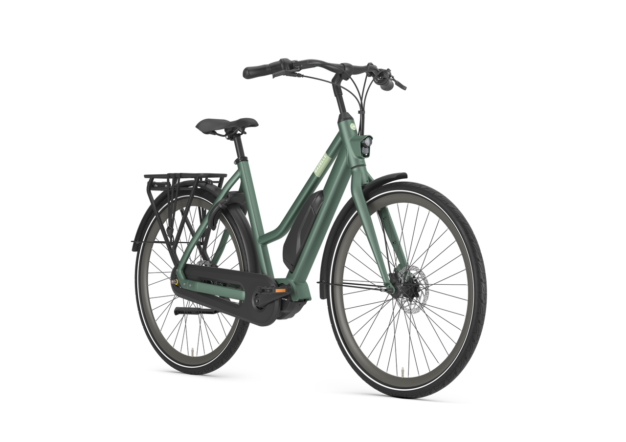 Cykler - Elcykler - Gazelle Esprit C7 Dame 2026 - Moss Green Mat