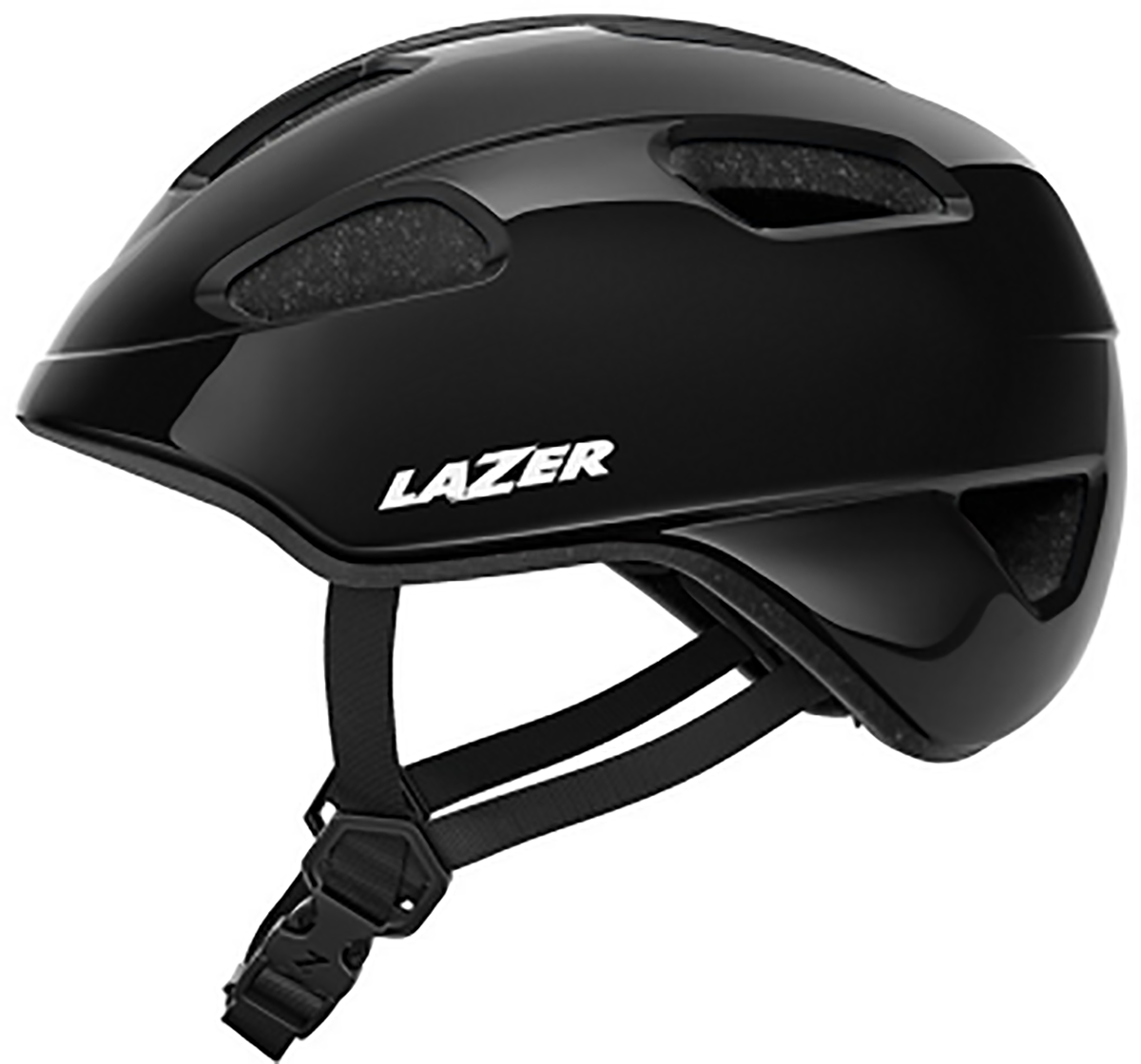 Beklædning - Cykelhjelme - Lazer Nutz 2.0 Kineticore "Green Buckle" cykelhjelm - Black
