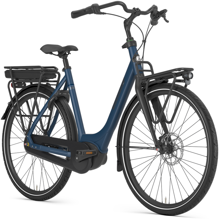 Cykler - Elcykler - Gazelle Paris C7 Urban Dame 7g 2025 - Blå