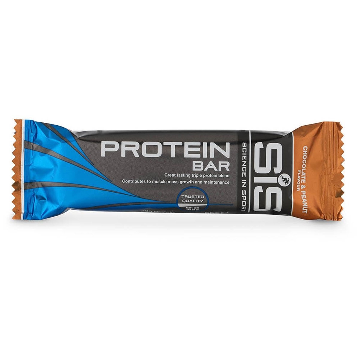 Tilbehør - Energiprodukter - SIS Proteinbar Chocolate/Peanut 55g