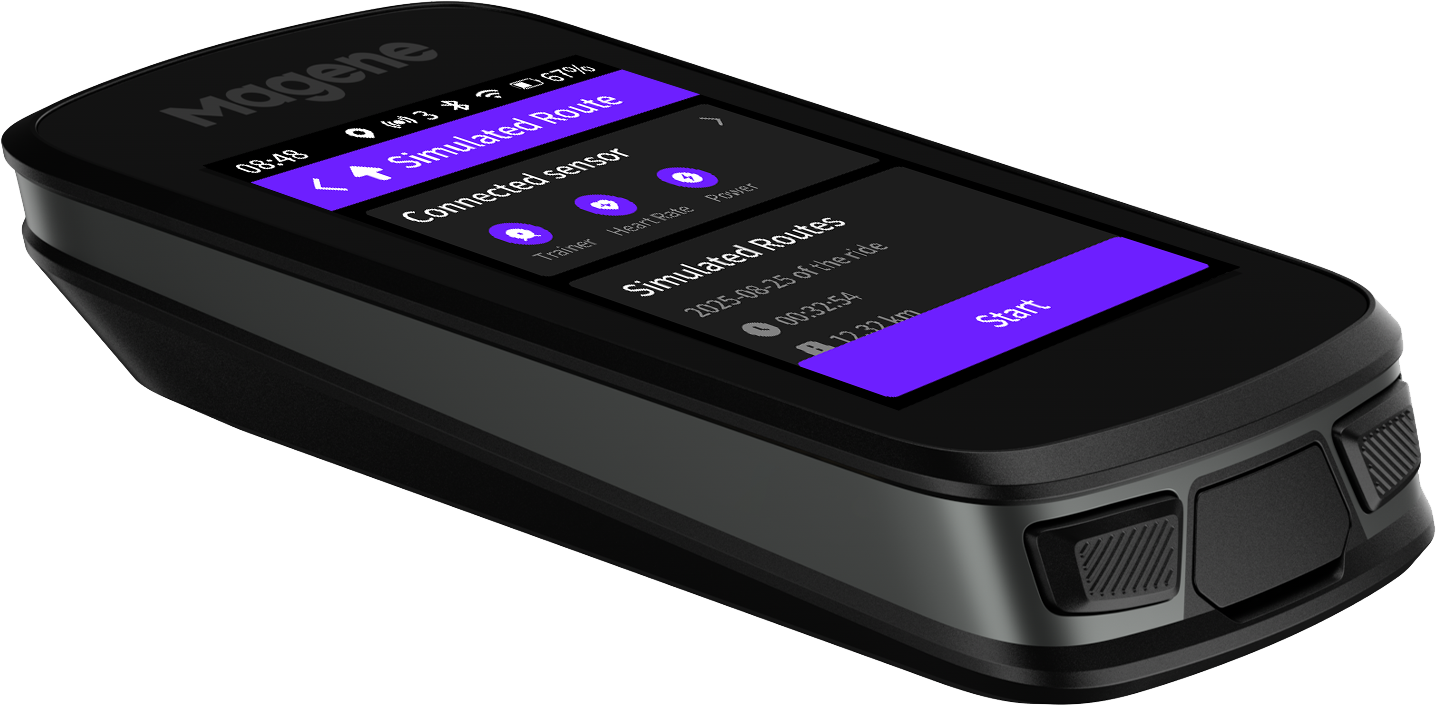 Tilbehør - Cykelcomputer & GPS - Magene C606 Pro GPS Cykelcomputer