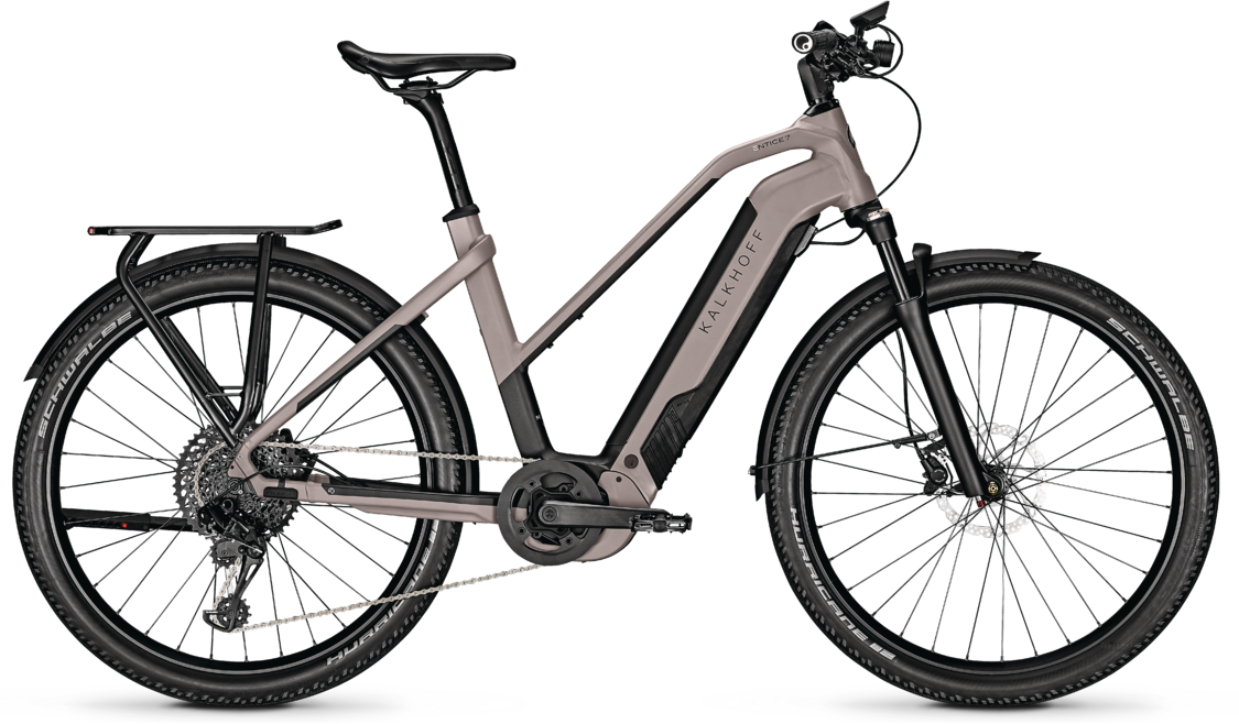 Kalkhoff ENTICE 7.B ADVANCE Dame 2021 - Grå