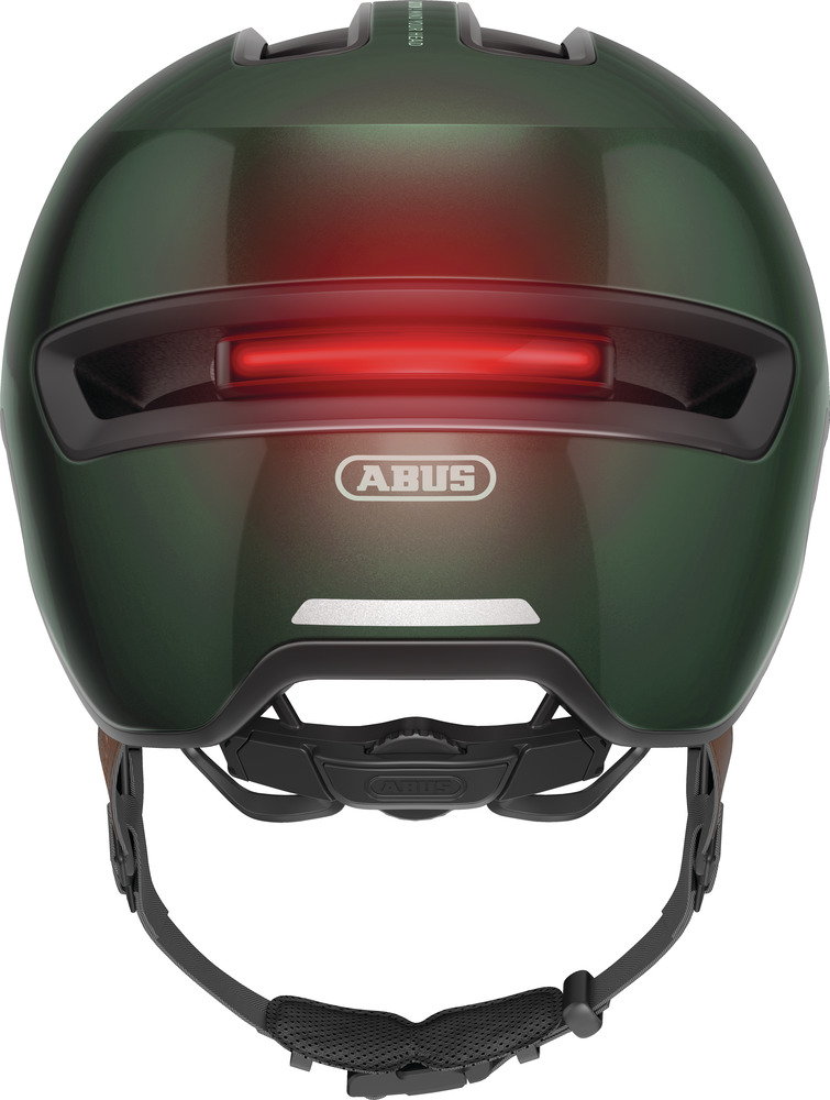 Beklædning - Cykelhjelme - Abus Hud-Y m. LED - Moss Green