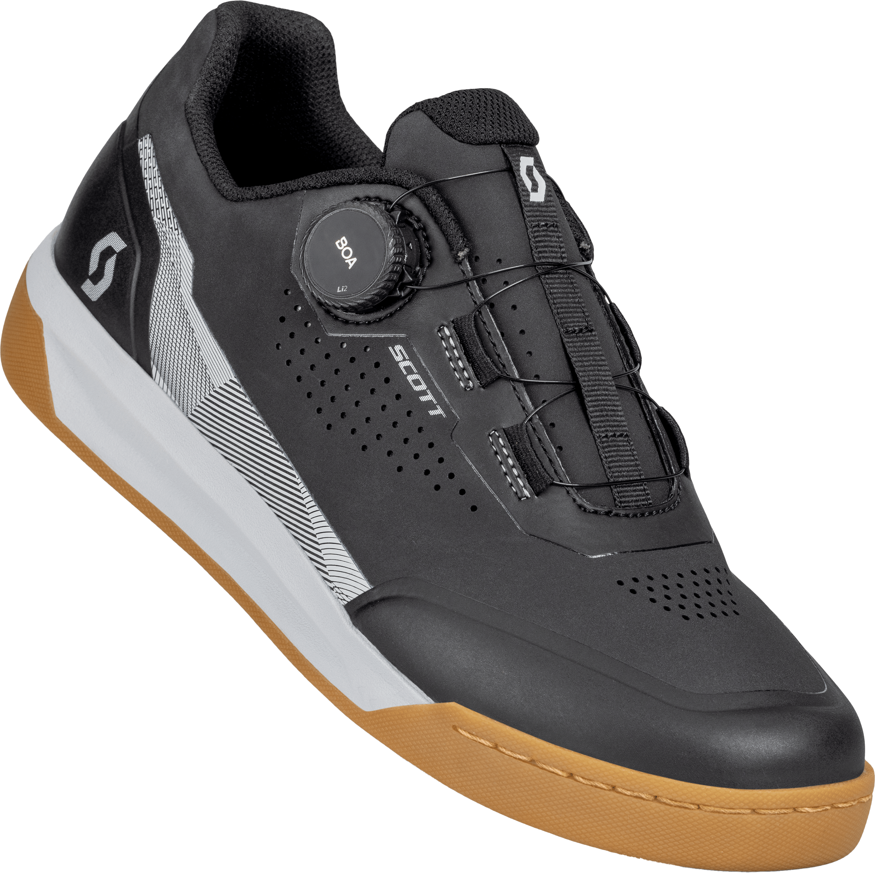 Scott Shoe Mtb Volt Evo Flat Boa - Black White