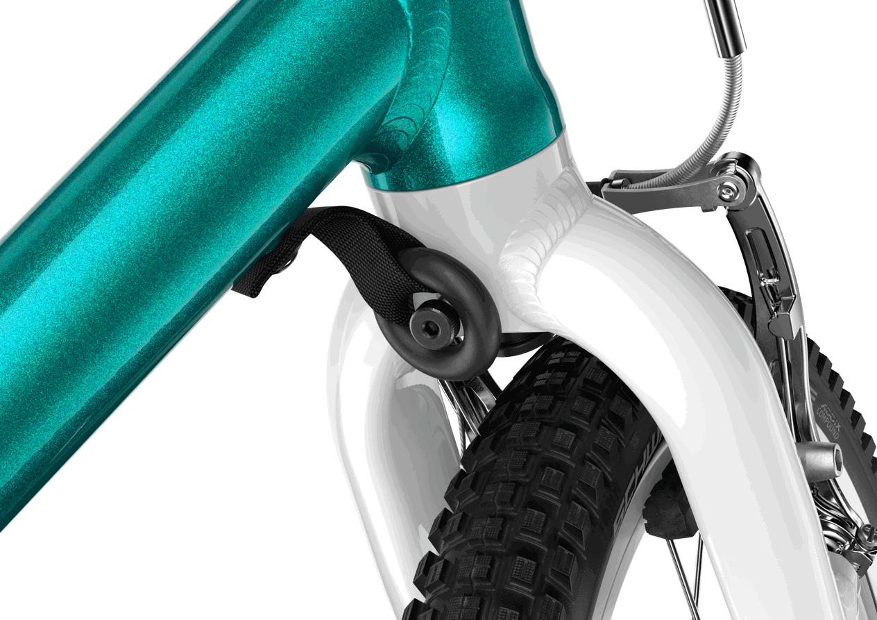 Cykler - Børnecykler - Woom GO 3 - Metallic Turquoise